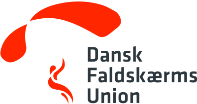 Dansk faldskærms union logo