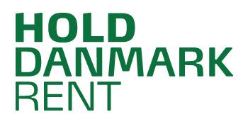 Organisationen Hold Danmark Rent - logo i grøn skrift