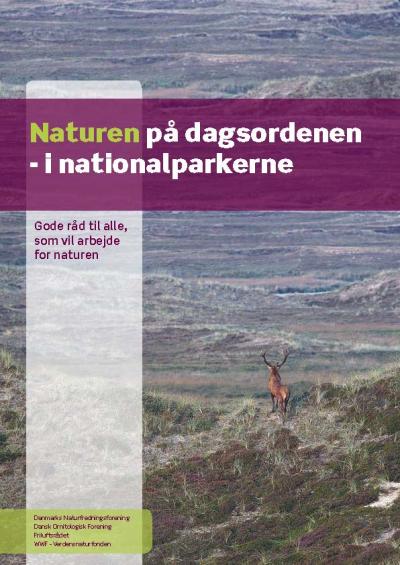 Forside til 'naturen på dagsordenen i nationalparkerne'