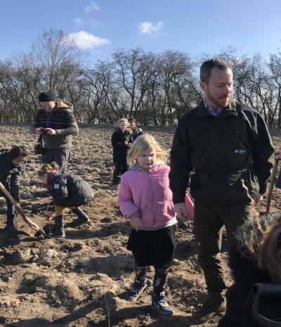 Jakob Ellemann minister planter skov 