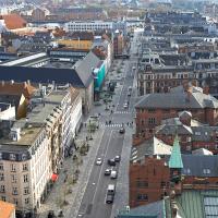 København luftfoto af byen